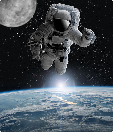 Astronaut in space