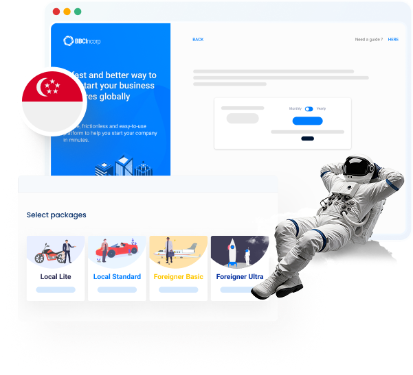 Singapore company incorporation service