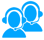 Dedicated telephone number with phone handling service