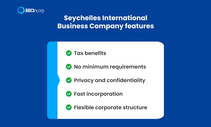 Seychelles international business company key features