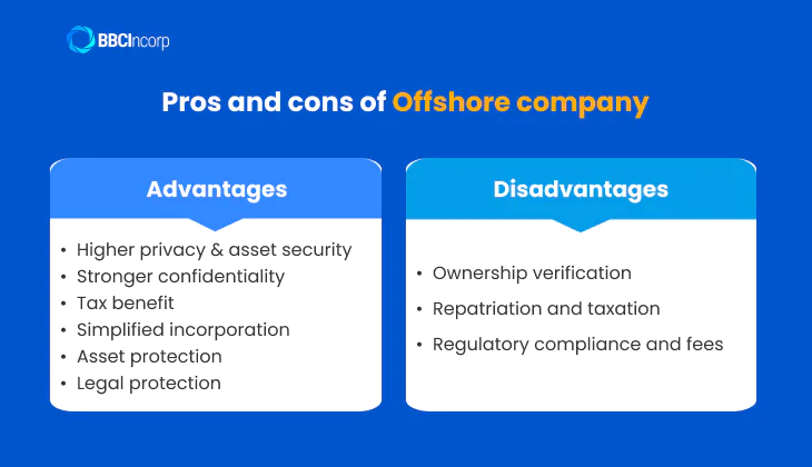The pros and cons of offshore companies