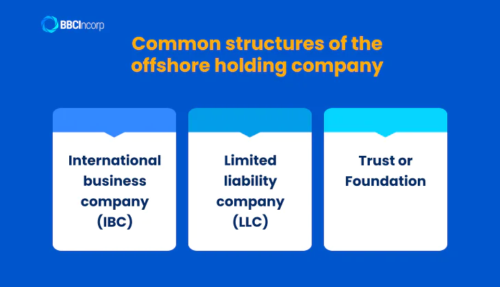 Common offshore holding company structure