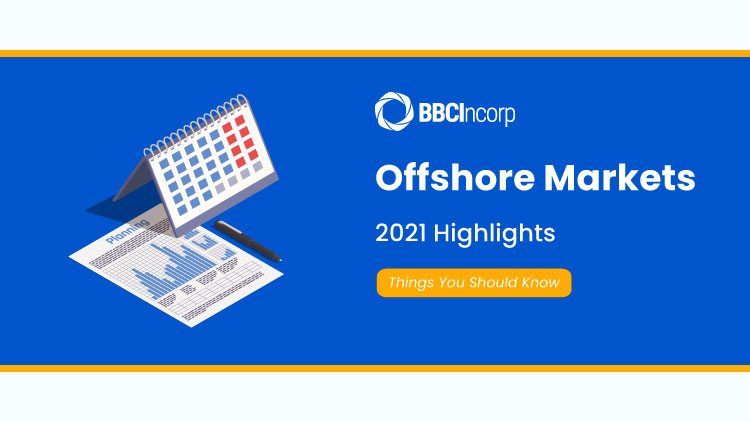 Highlights of offshore markets in 2021