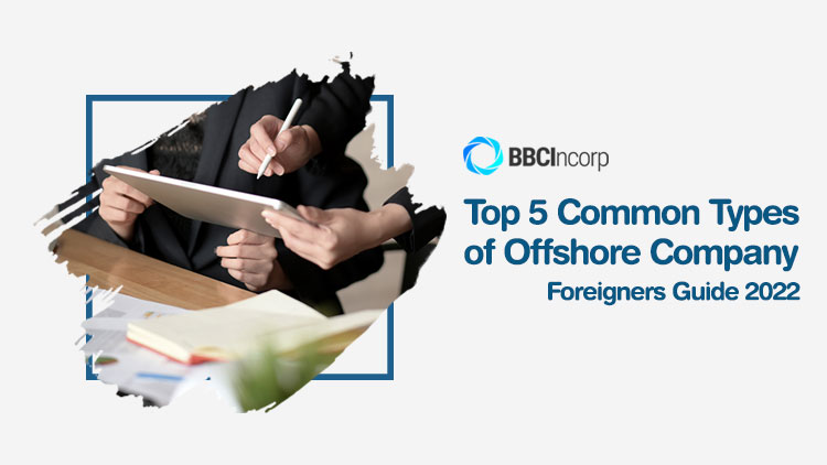 top 5 common types of offshore company