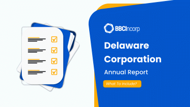 delaware corporation annual report