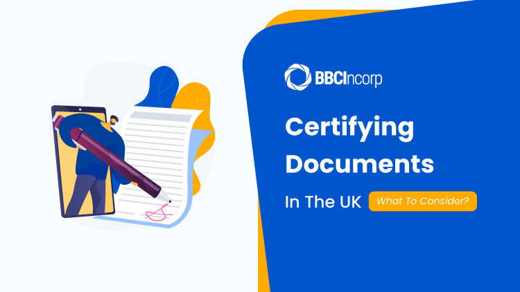 certifying documents in the UK