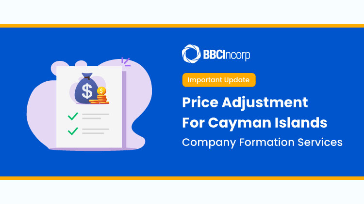 Cayman Islands price adjustment update