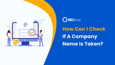 how can i check if a company name is taken
