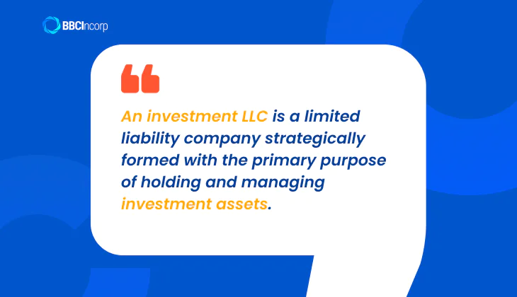 What is an LLC for investments?