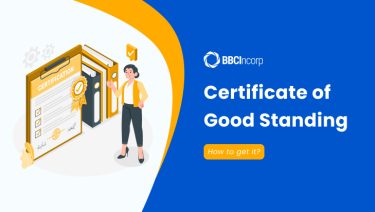 certificate of good standing