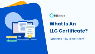 llc certificate