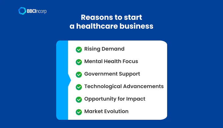 Reasons to start a medical business