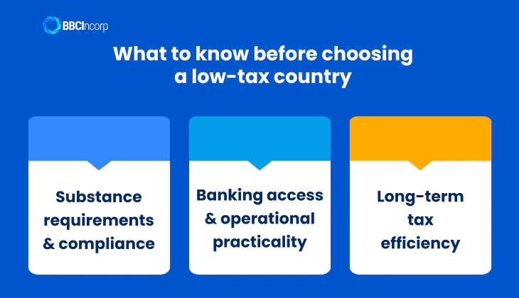 What to know before choosing a country has the lowest tax rate