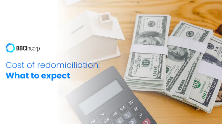 Cost of company redomiciliation