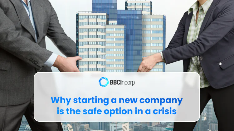 Why starting a new company is the safe option in a crisis