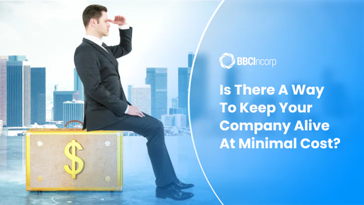 Is there a way to keep your company alive at minimal cost?