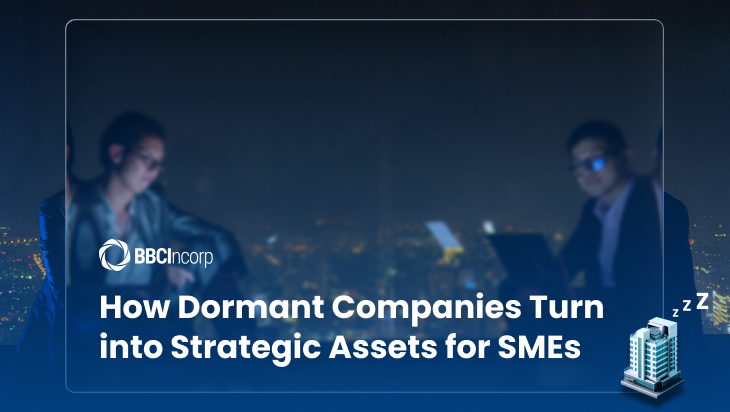 Dormant companies as strategic assets