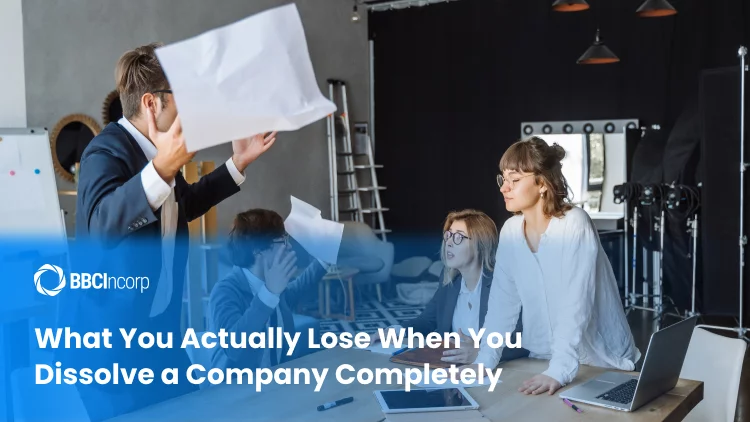 What you actually lose when you dissolve a company completely