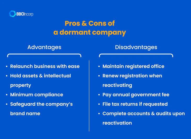 Pros and cons of a Hong Kong dormant company