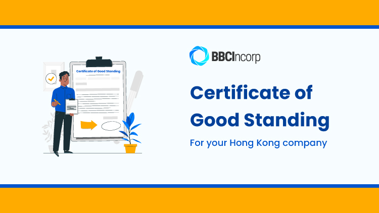 Hong Kong Certificate of Good Standing