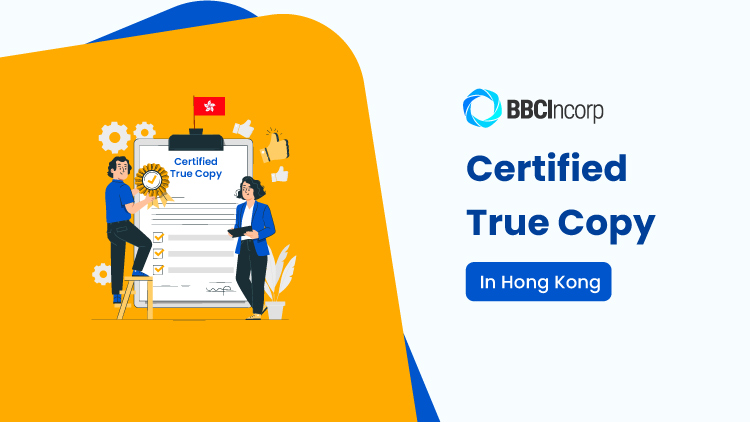 Certified True Copy Hong Kong