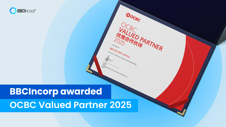 BBCIncorp receives the 2025 OCBC Valued Partner Award in Hong Kong BBCIncorp receives the 2025 OCBC Valued Partner Award in Hong Kong