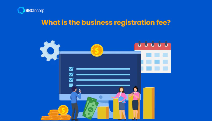 What is the business registration fee?
