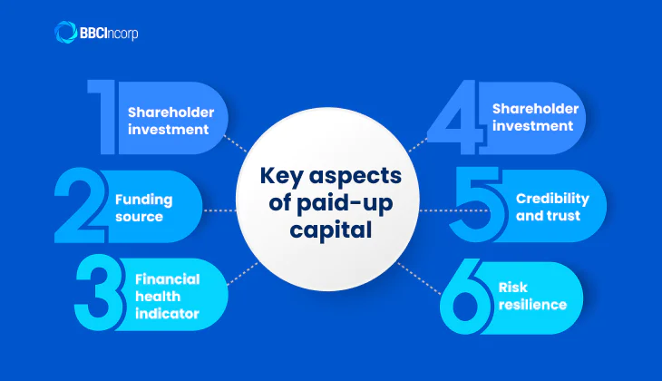 key aspects of paid up capital