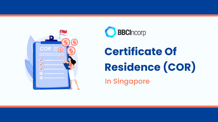 Singapore Certificate Of Residence COR