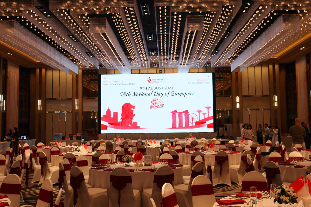 The 58th Singapore National Day celebration event in Ho Chi Minh City