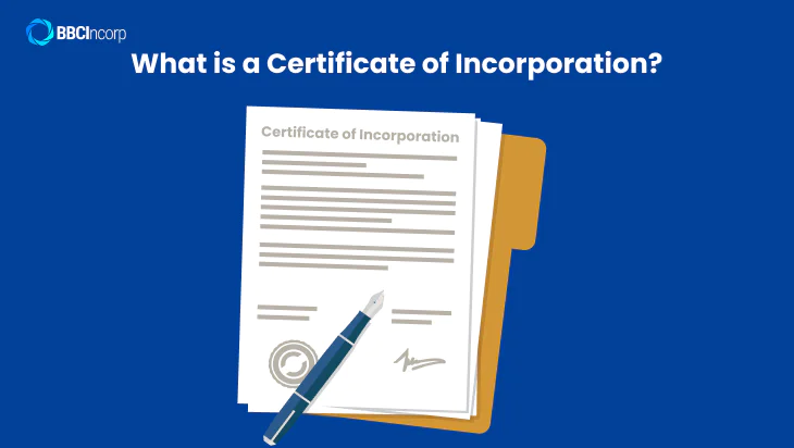 Define certificate of incorporation