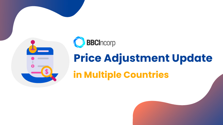 BBCIncorp Price Adjustment Update